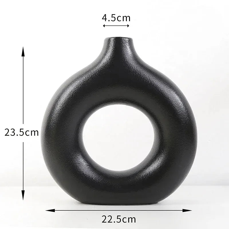 Petit Vase Pampa Soliflore Scandinave | Céramique Élégante - Maison Vase