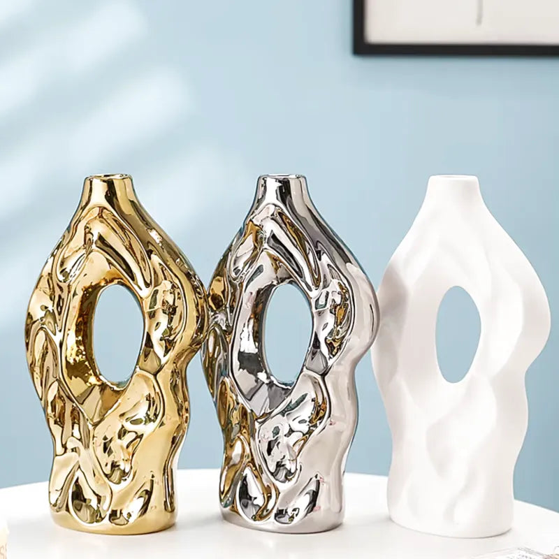 Vase à Fleurs en Céramique Design et Moderne - Maison Vase
