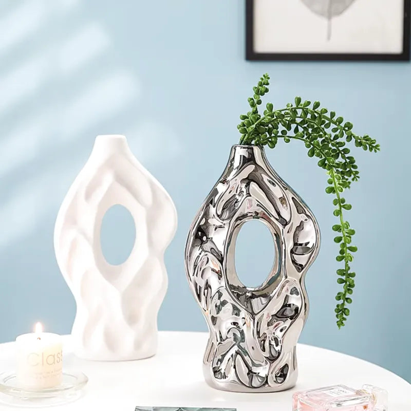 Vase à Fleurs en Céramique Design et Moderne - Maison Vase