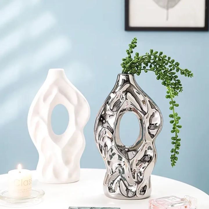 Vase à Fleurs en Céramique Design et Moderne - Maison Vase