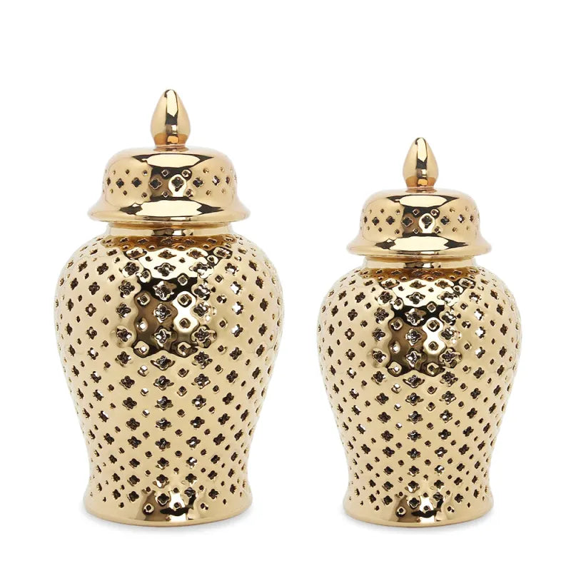 Vase à Fleurs en Céramique | Design Sculpté et Évidé - Maison Vase