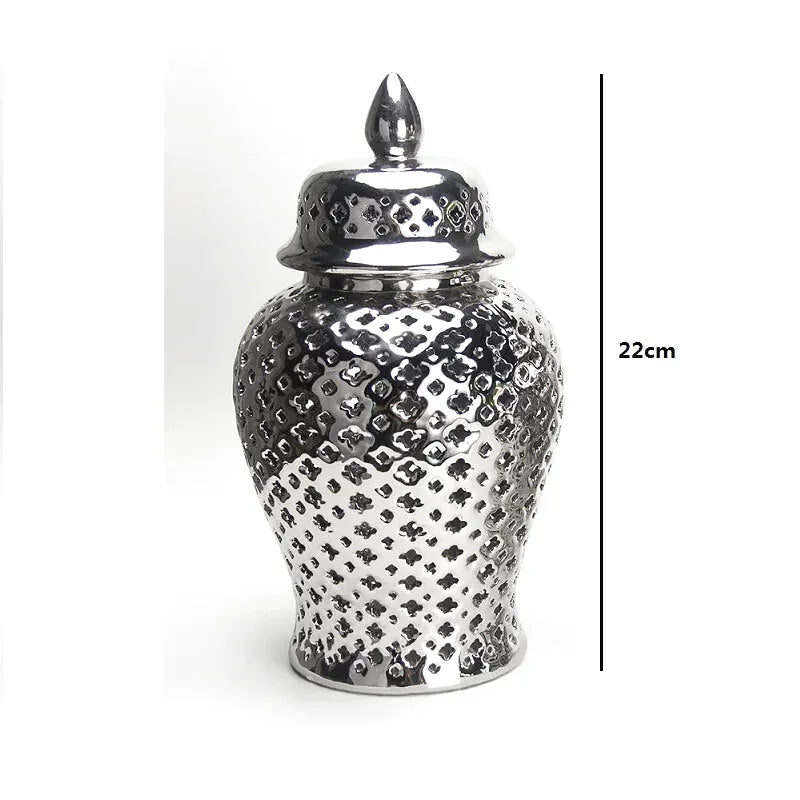 Vase à Fleurs en Céramique | Design Sculpté et Évidé - Maison Vase