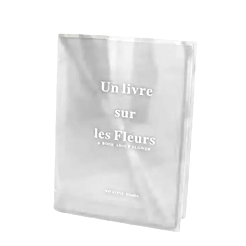 Vase à Fleurs en Forme de Livre Transparent | Design Moderne en Acrylique - Maison Vase