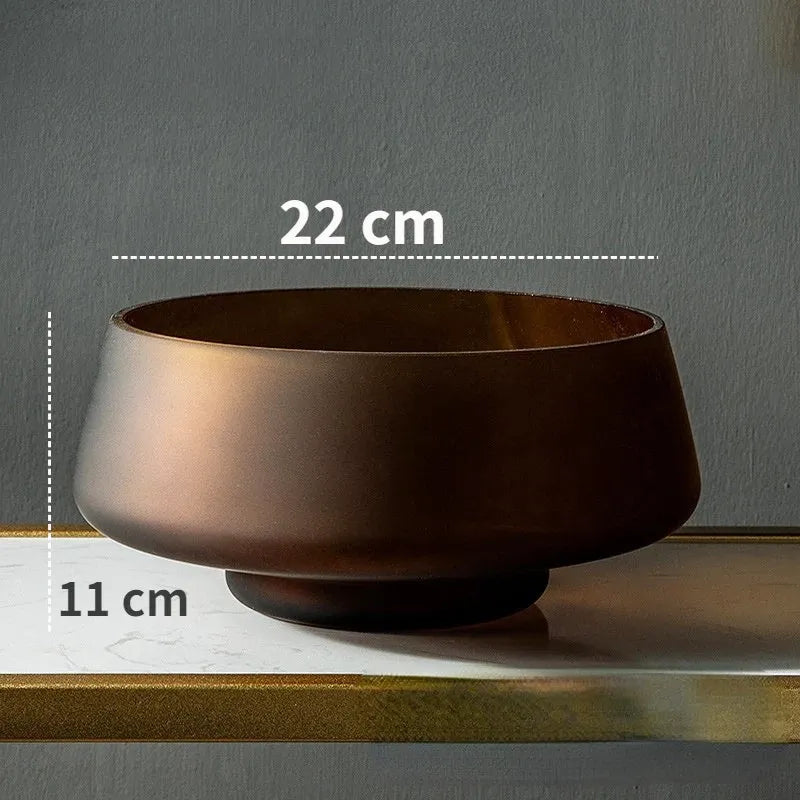 Vase à Fleurs en Verre Dépoli | Scandinave et Minimaliste - Maison Vase