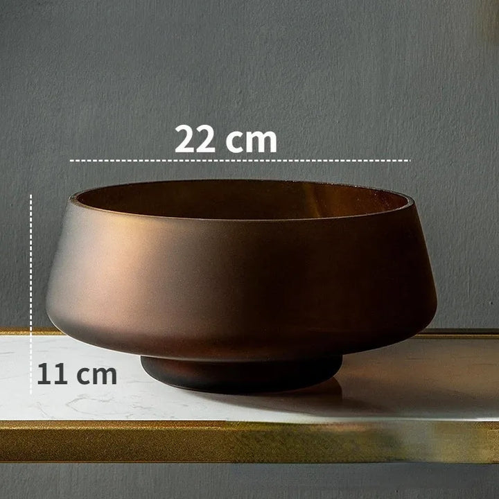 Vase à Fleurs en Verre Dépoli | Scandinave et Minimaliste - Maison Vase