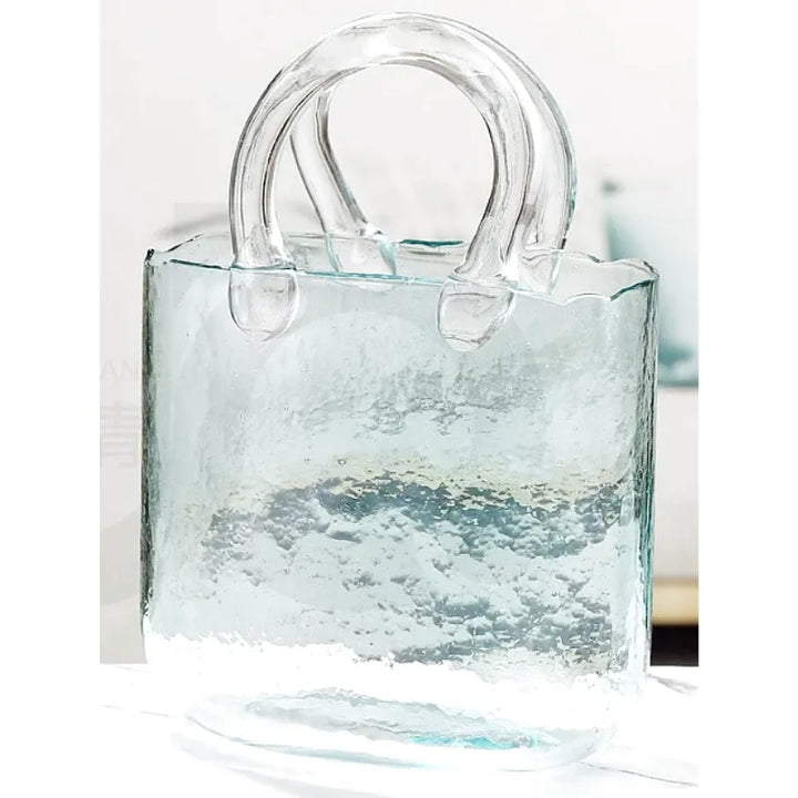 Vase à Fleurs en Verre Scandinave | Design Élégant, Décoratif et Original - Maison Vase