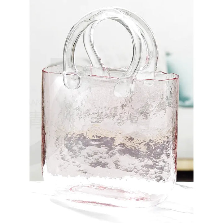Vase à Fleurs en Verre Scandinave | Design Élégant, Décoratif et Original - Maison Vase