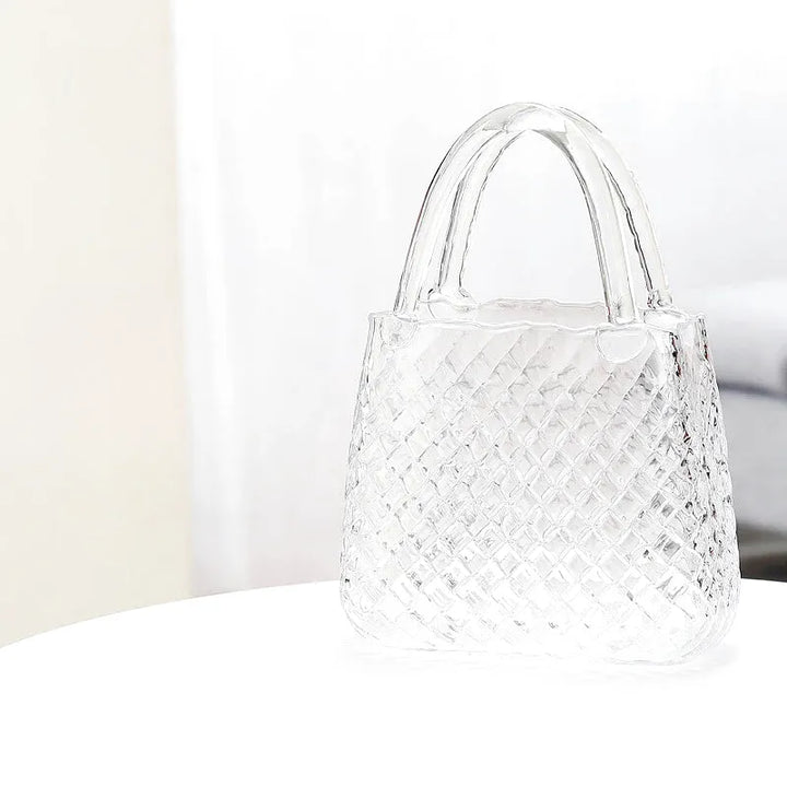 Vase à Fleurs en Verre Scandinave | Design Élégant, Décoratif et Original - Maison Vase