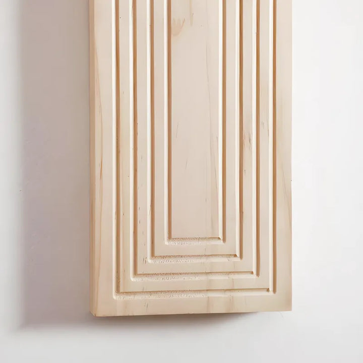 Vase à Fleurs Mural Arqué en Bois Sculpté | Design Boho Moderne et Décoratif - Maison Vase