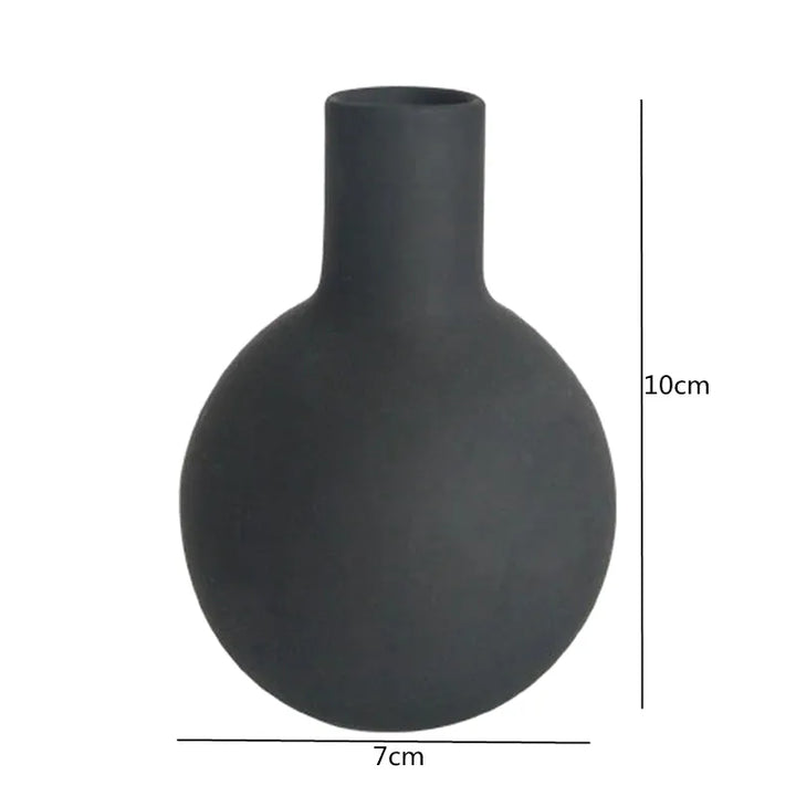 Vase Céramique Nordique | Décoration Minimaliste Format Mini - Maison Vase