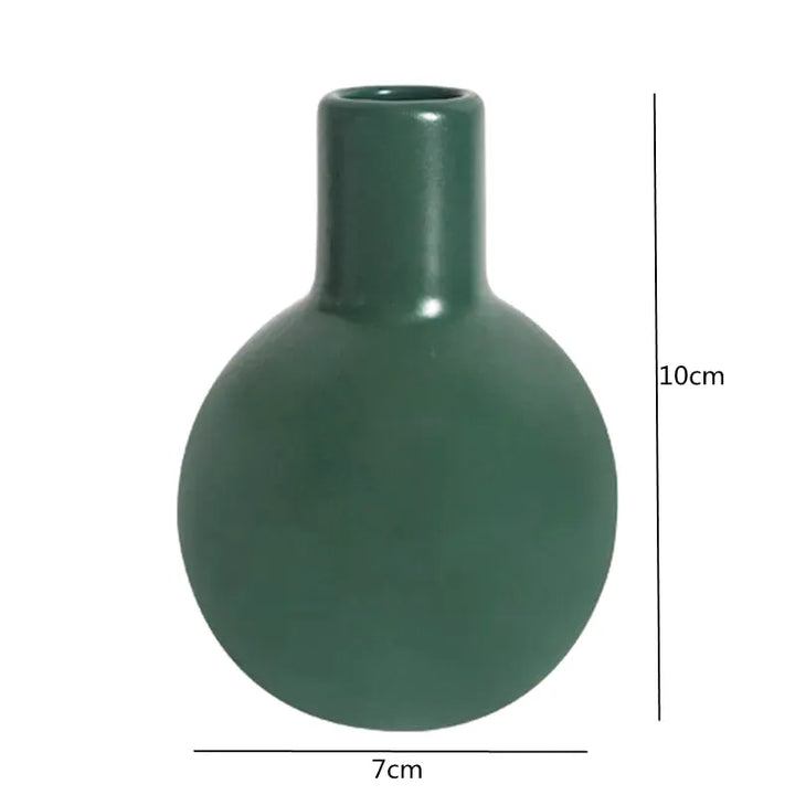 Vase Céramique Nordique | Décoration Minimaliste Format Mini - Maison Vase