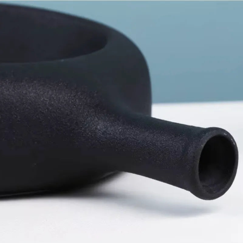 Vase Creux en Céramique | Design Scandinave et Art Moderne - Maison Vase