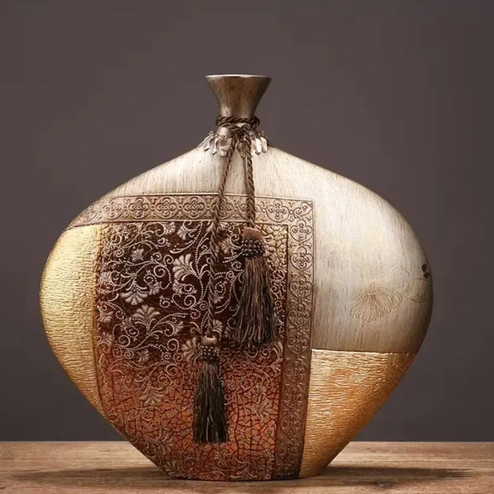 Vase de Luxe en Céramique au Style Chinois - Maison Vase