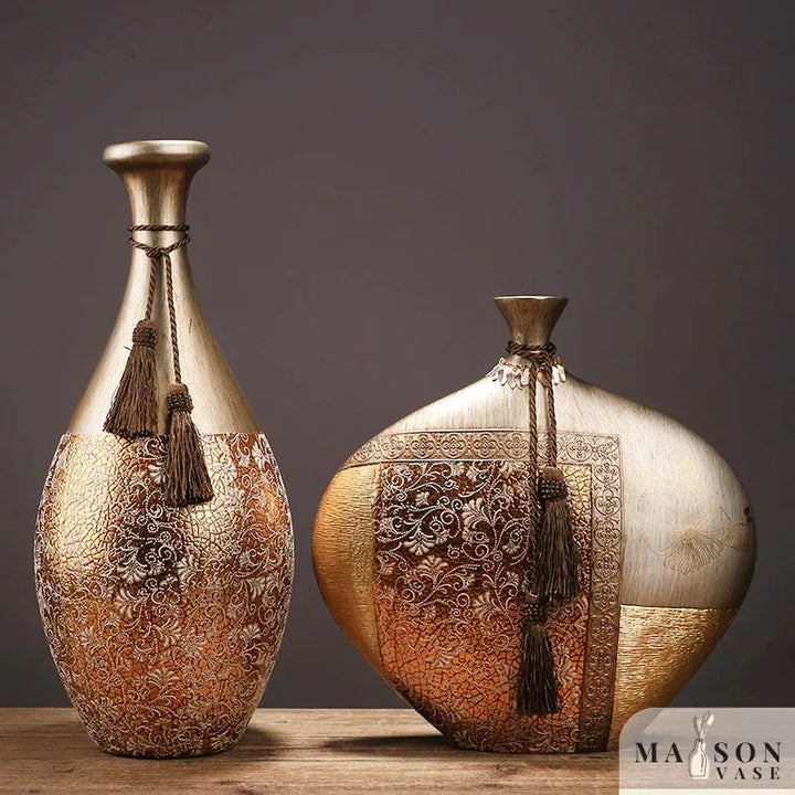 Vase de Luxe en Céramique au Style Chinois - Maison Vase