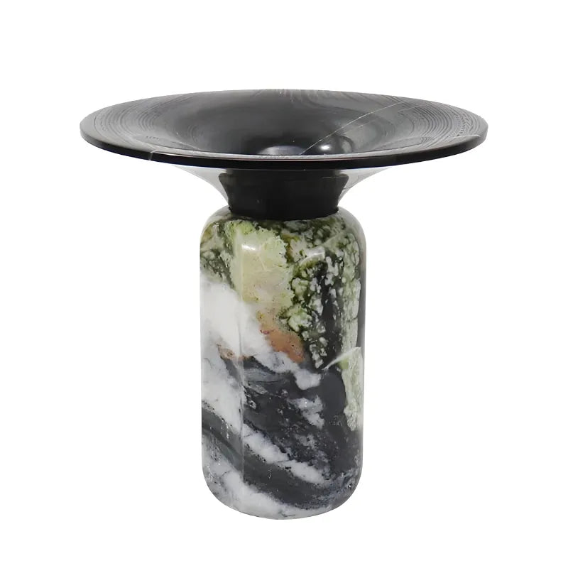 Vase de Luxe en Marbre | Design Ikebana Moderne Haut de Gamme - Maison Vase