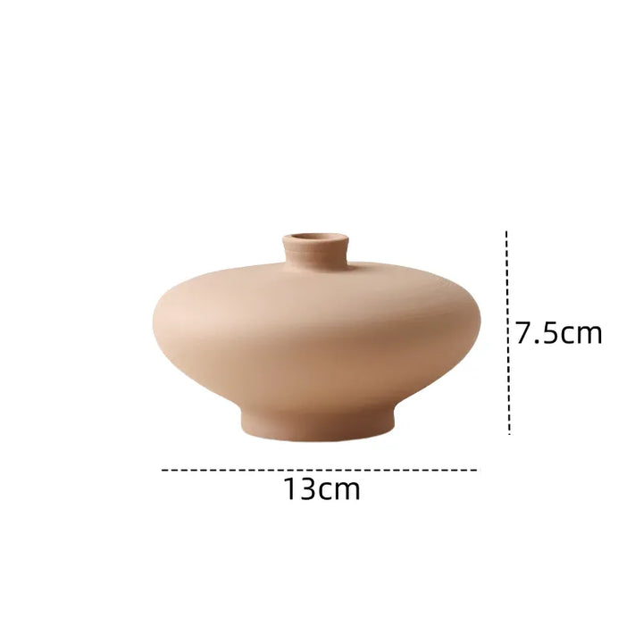 Vase de Table Nordique | Décoration Zen en Céramique | Solena - Maison Vase