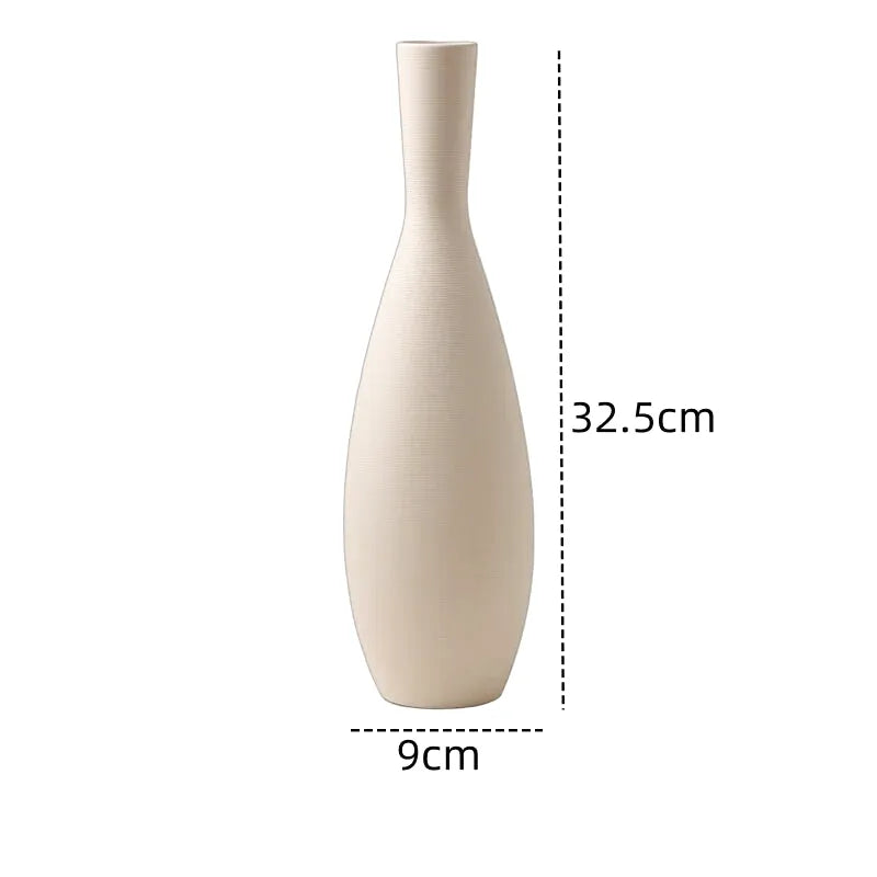 Vase de Table Nordique | Décoration Zen en Céramique | Solena - Maison Vase