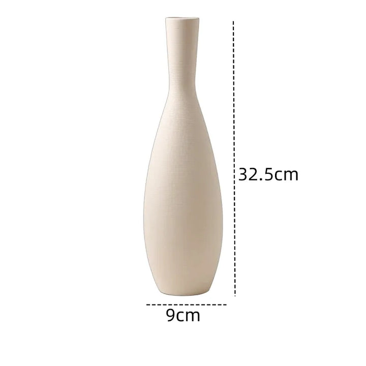 Vase de Table Nordique | Décoration Zen en Céramique | Solena - Maison Vase