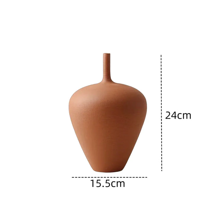 Vase de Table Nordique | Décoration Zen en Céramique | Solena - Maison Vase