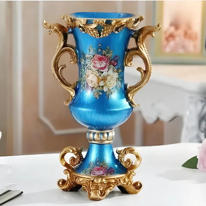 Vase Décoratif Européen En Résine Luxueux - Maison Vase