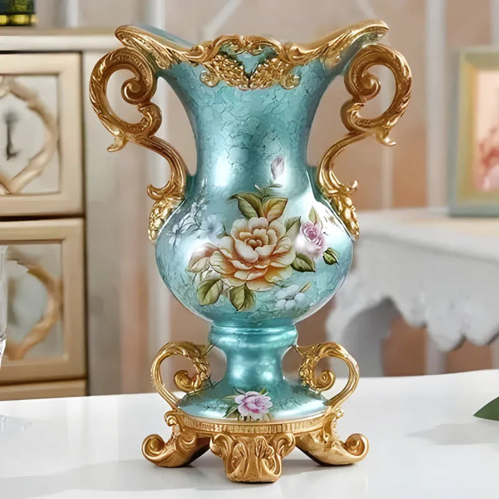 Vase Décoratif Européen En Résine Luxueux - Maison Vase