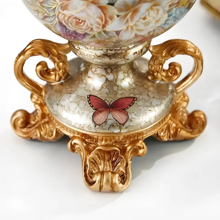 Vase Décoratif Européen En Résine Luxueux - Maison Vase