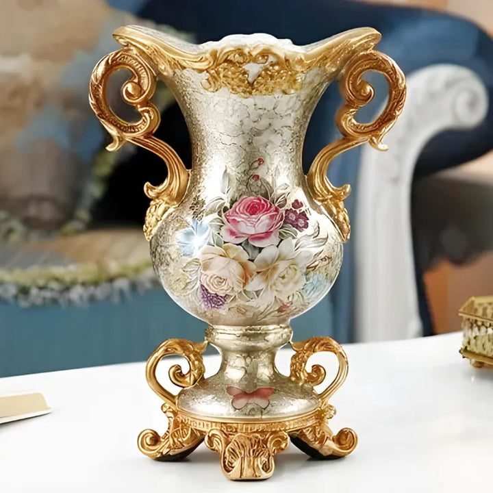 Vase Décoratif Européen En Résine Luxueux - Maison Vase