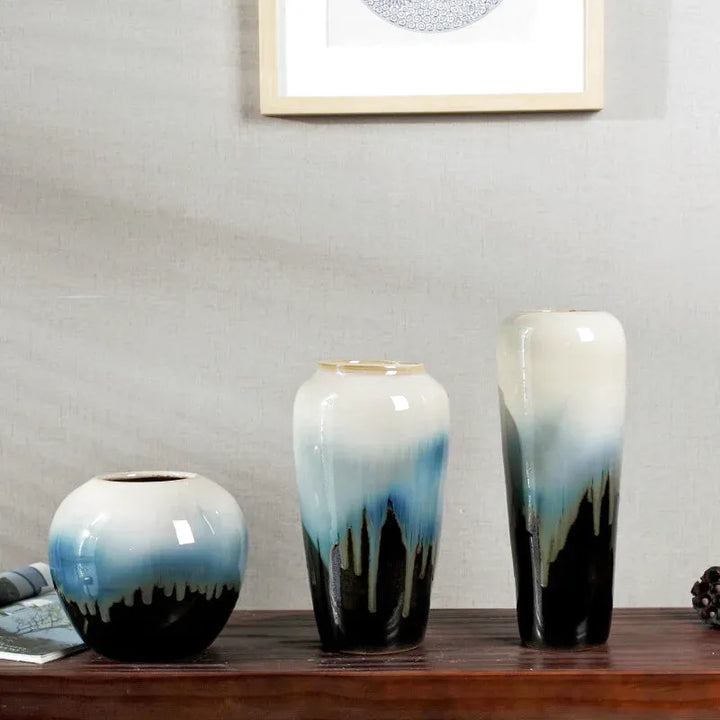 Vase en Céramique Britannique | Classique Décoratif et Fait à la Main - Maison Vase