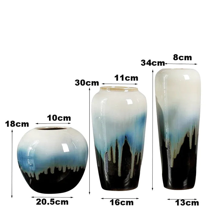 Vase en Céramique Britannique | Classique Décoratif et Fait à la Main - Maison Vase