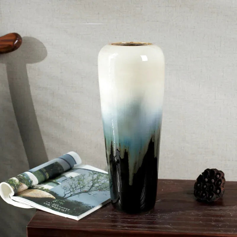 Vase en Céramique Britannique | Classique Décoratif et Fait à la Main - Maison Vase