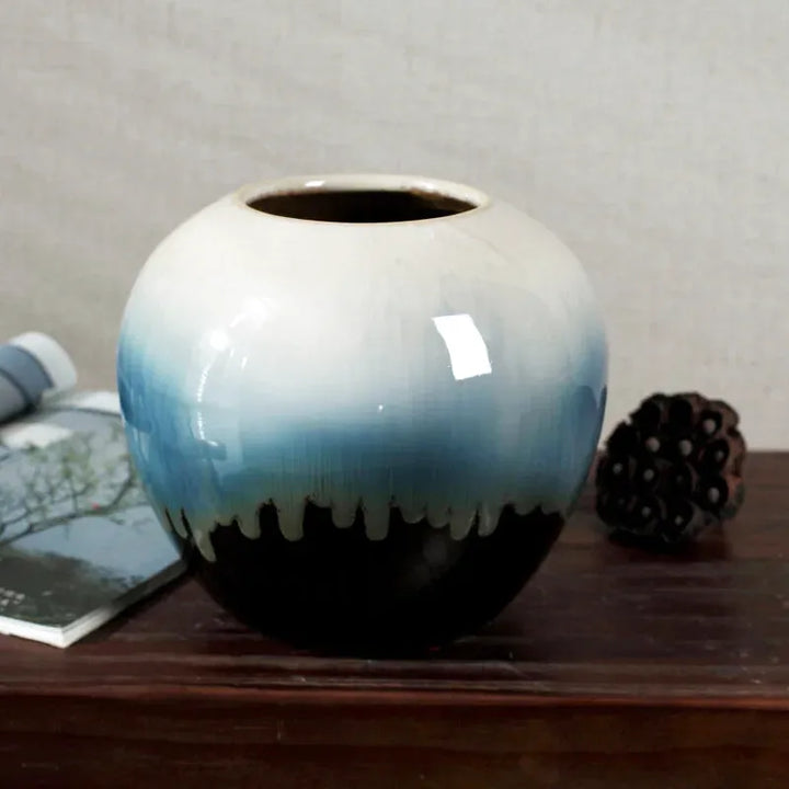 Vase en Céramique Britannique | Classique Décoratif et Fait à la Main - Maison Vase