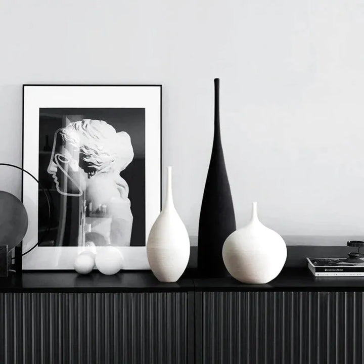 Vase en Céramique Minimaliste | Design Moderne Fait à la Main - Maison Vase