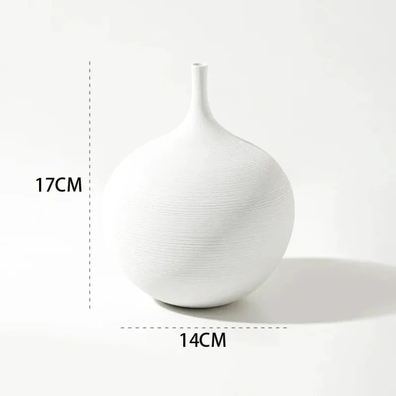 Vase en Céramique Minimaliste | Design Moderne Fait à la Main - Maison Vase