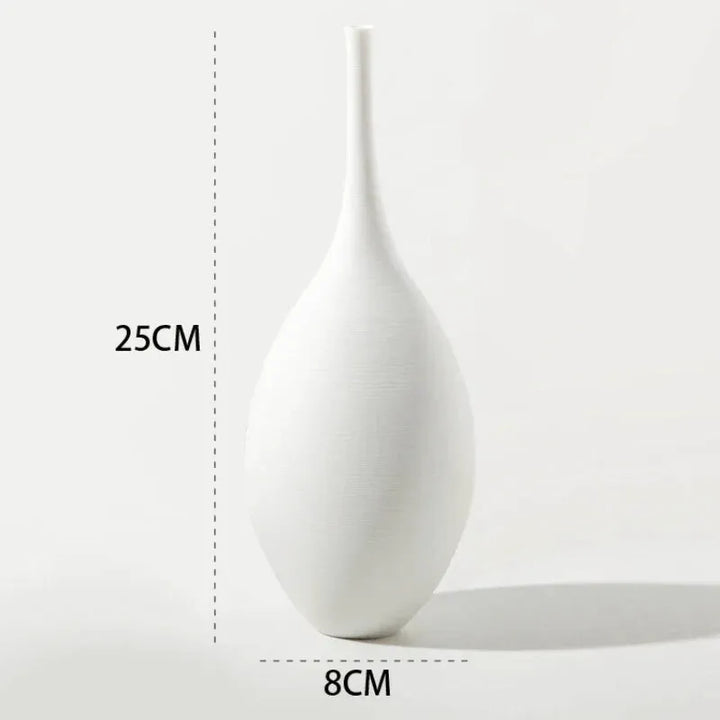 Vase en Céramique Minimaliste | Design Moderne Fait à la Main - Maison Vase