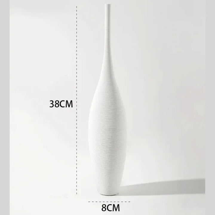 Vase en Céramique Minimaliste | Design Moderne Fait à la Main - Maison Vase