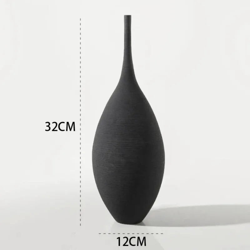 Vase en Céramique Minimaliste | Design Moderne Fait à la Main - Maison Vase
