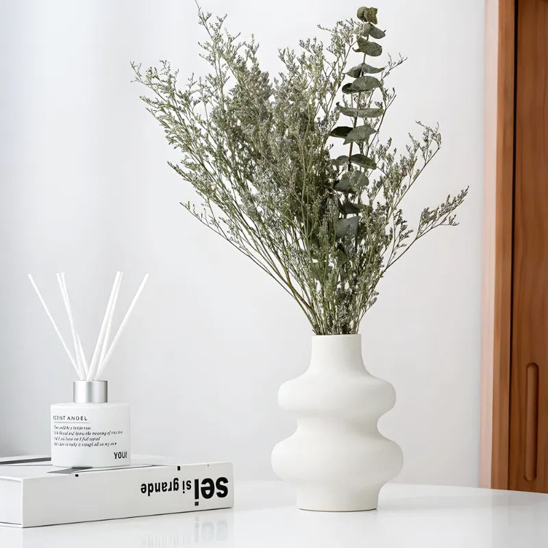 Vase en Céramique Moderne Décoratif | Design Scandinave et Bohème - Maison Vase