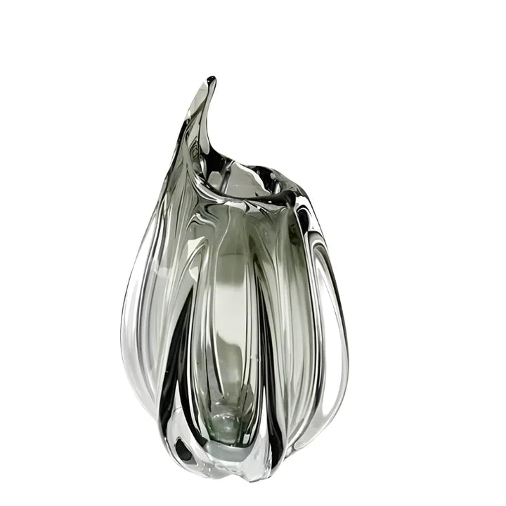 Vase en Verre Décoratif et Moderne | Effet Cristal - Maison Vase