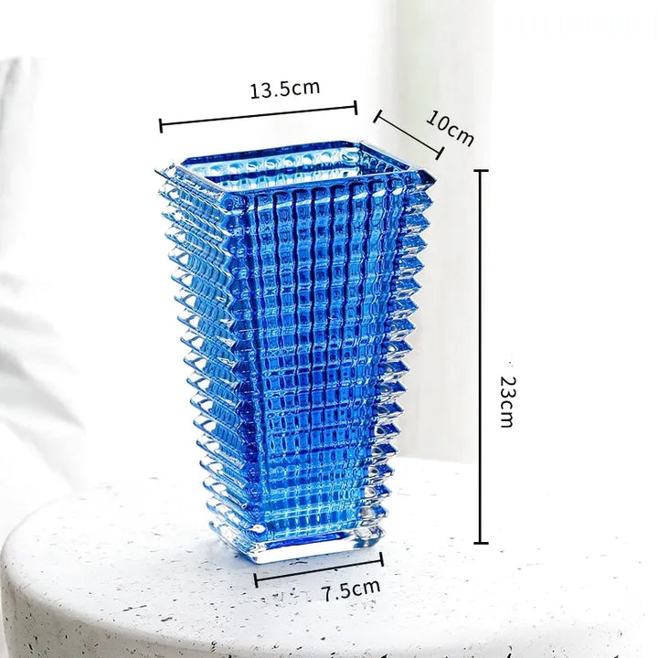 Vase en Verre Décoratif | Style Scandinave Élégant - Maison Vase