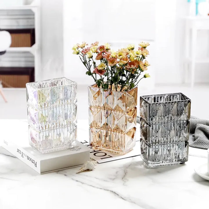 Vase en Verre Élégant | Design Artistique Décoratif et Moderne - Maison Vase