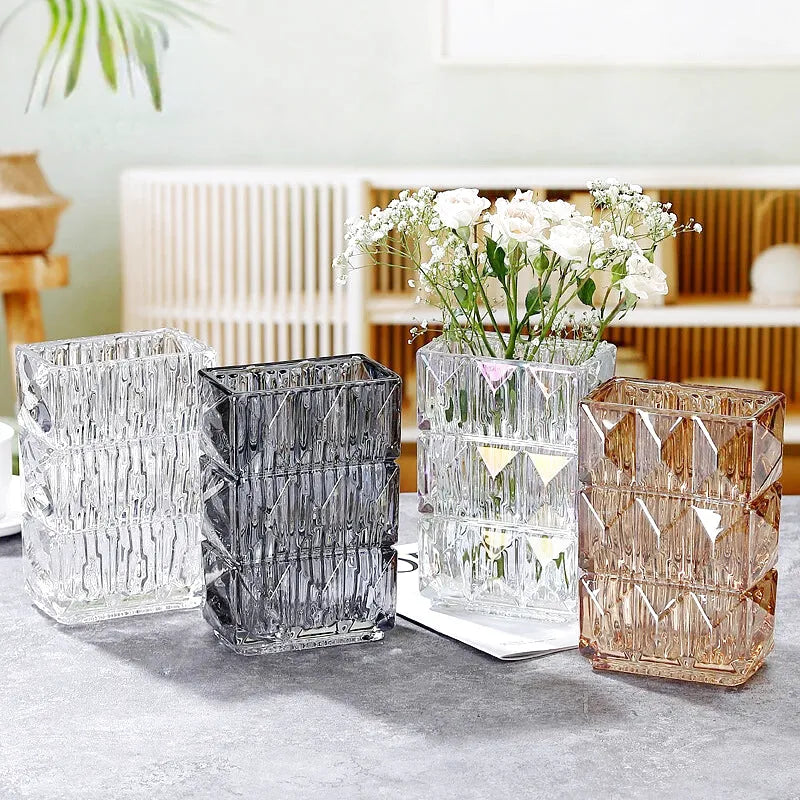 Vase en Verre Élégant | Design Artistique Décoratif et Moderne - Maison Vase
