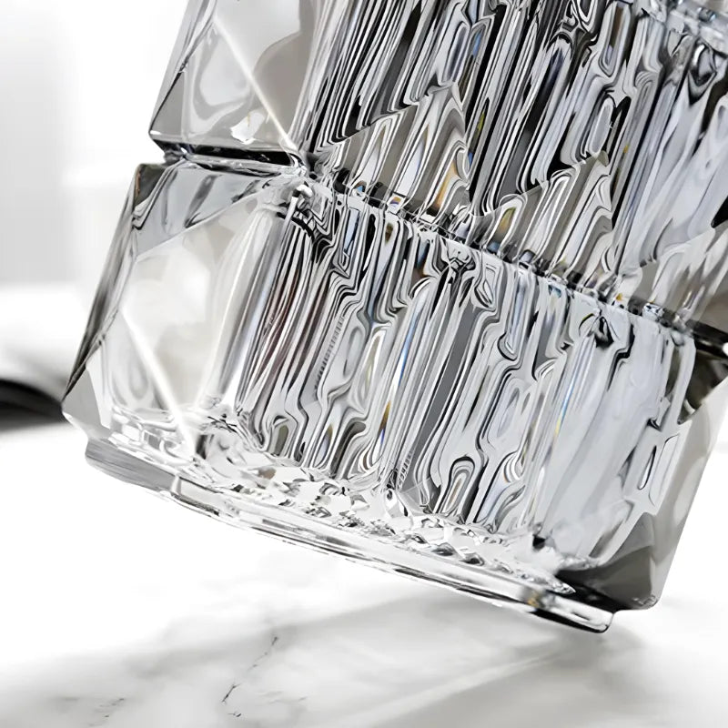 Vase en Verre Élégant | Design Artistique Décoratif et Moderne - Maison Vase