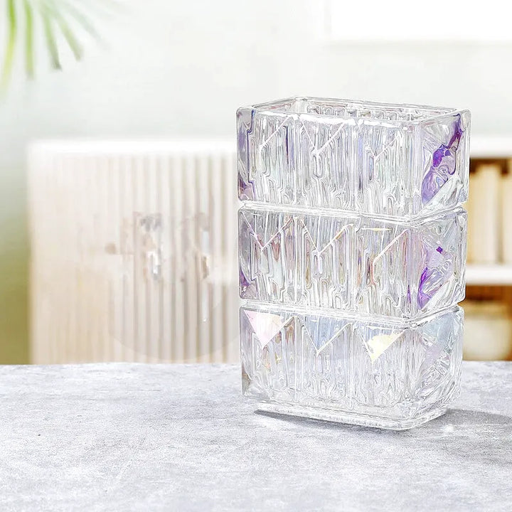 Vase en Verre Élégant | Design Artistique Décoratif et Moderne - Maison Vase