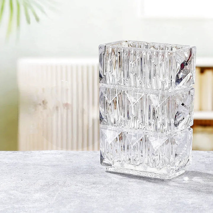 Vase en Verre Élégant | Design Artistique Décoratif et Moderne - Maison Vase