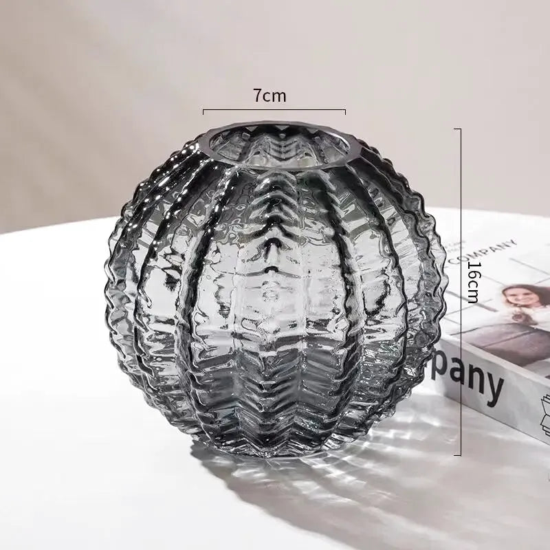 Vase en Verre Haut de Gamme | Éclat Luxueux et Design Moderne - Maison Vase