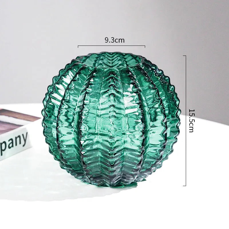 Vase en Verre Haut de Gamme | Éclat Luxueux et Design Moderne - Maison Vase