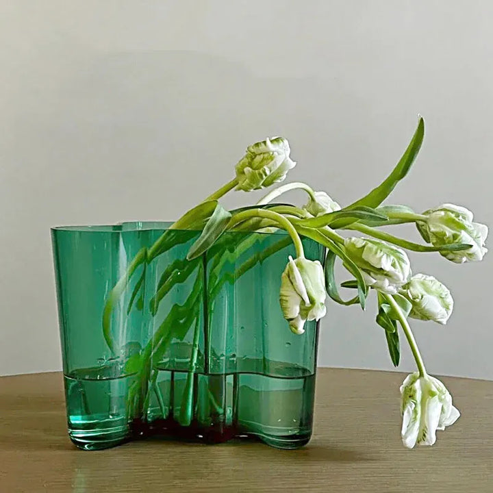 Vase en Verre Luxueux | Moderne et Décoratif - Maison Vase