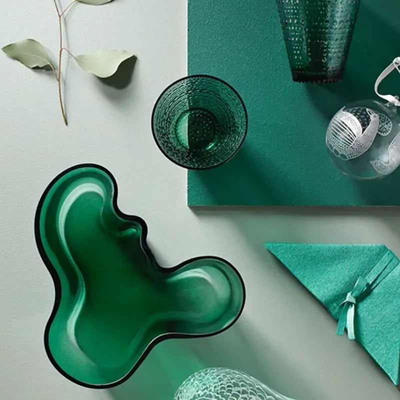 Vase en Verre Luxueux | Moderne et Décoratif - Maison Vase