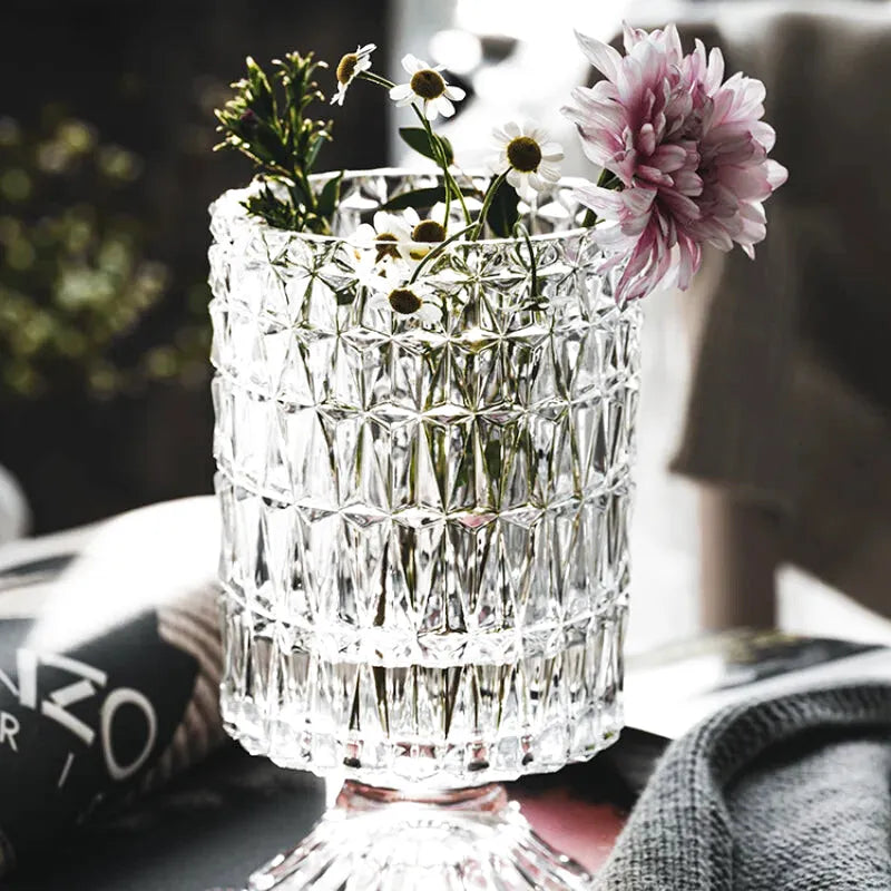Vase en Verre Style Français | Élégant et Décoratif - Maison Vase