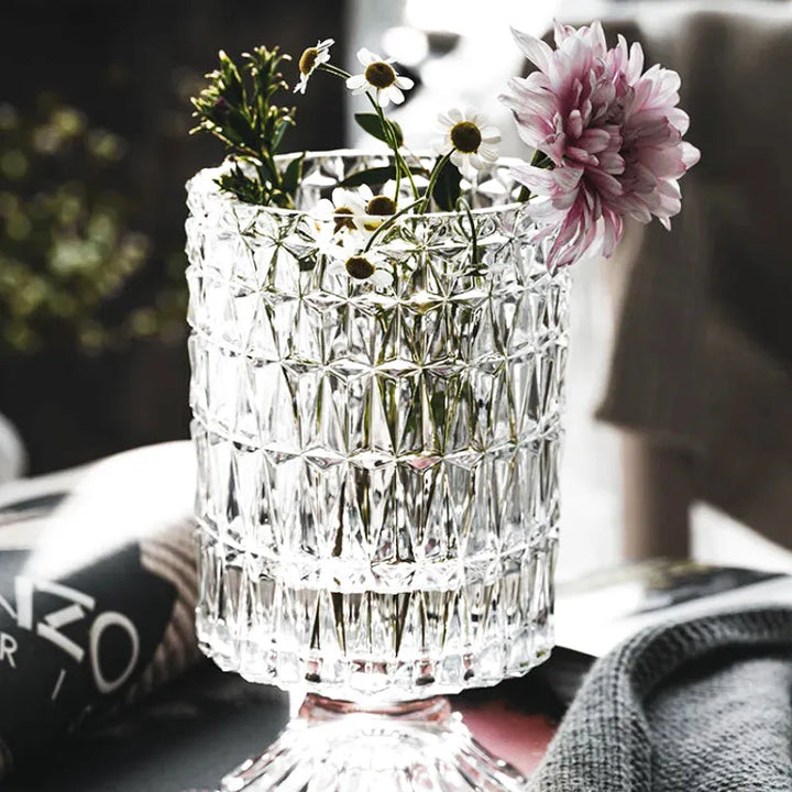 Vase en Verre Style Français | Élégant et Décoratif - Maison Vase
